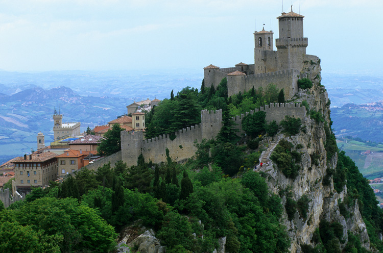 San Marino
Historic appeal amidst breathtaking panoramas