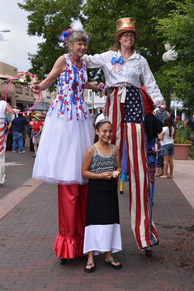 4th of July 
in Santa Fe