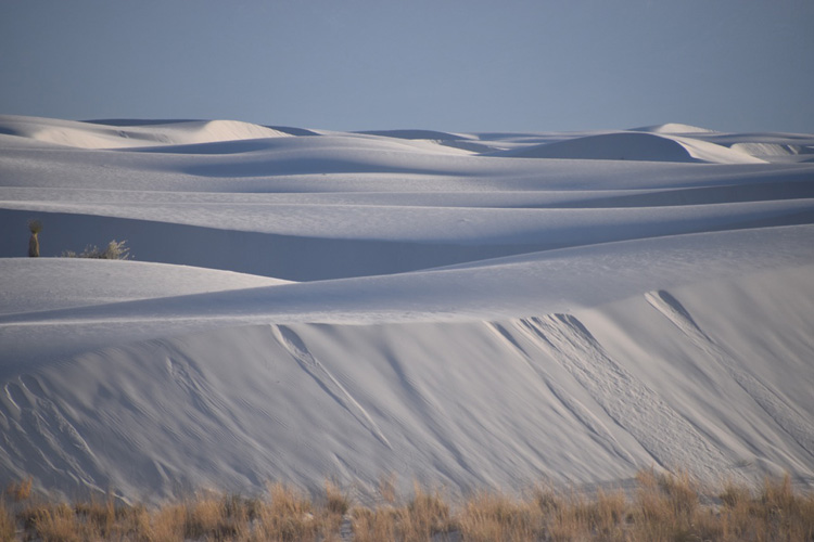 Le incantevoli geometrie del White Sands National Monument