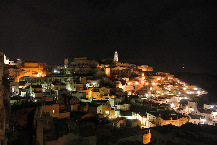 Il purgatorio di Dante nell’incanto di Matera