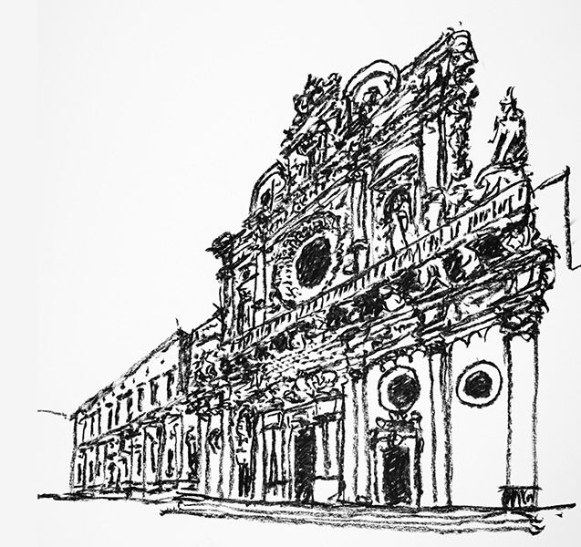 Santa Croce
Where the Baroque becomes a heady whirl of form and space