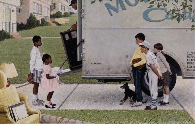 Norman Rockwell Once Upon A Time There Was The American