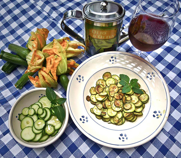 Zucchine alla poverella