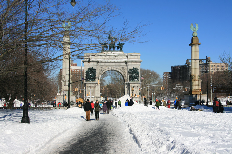 Snow in Brooklyn